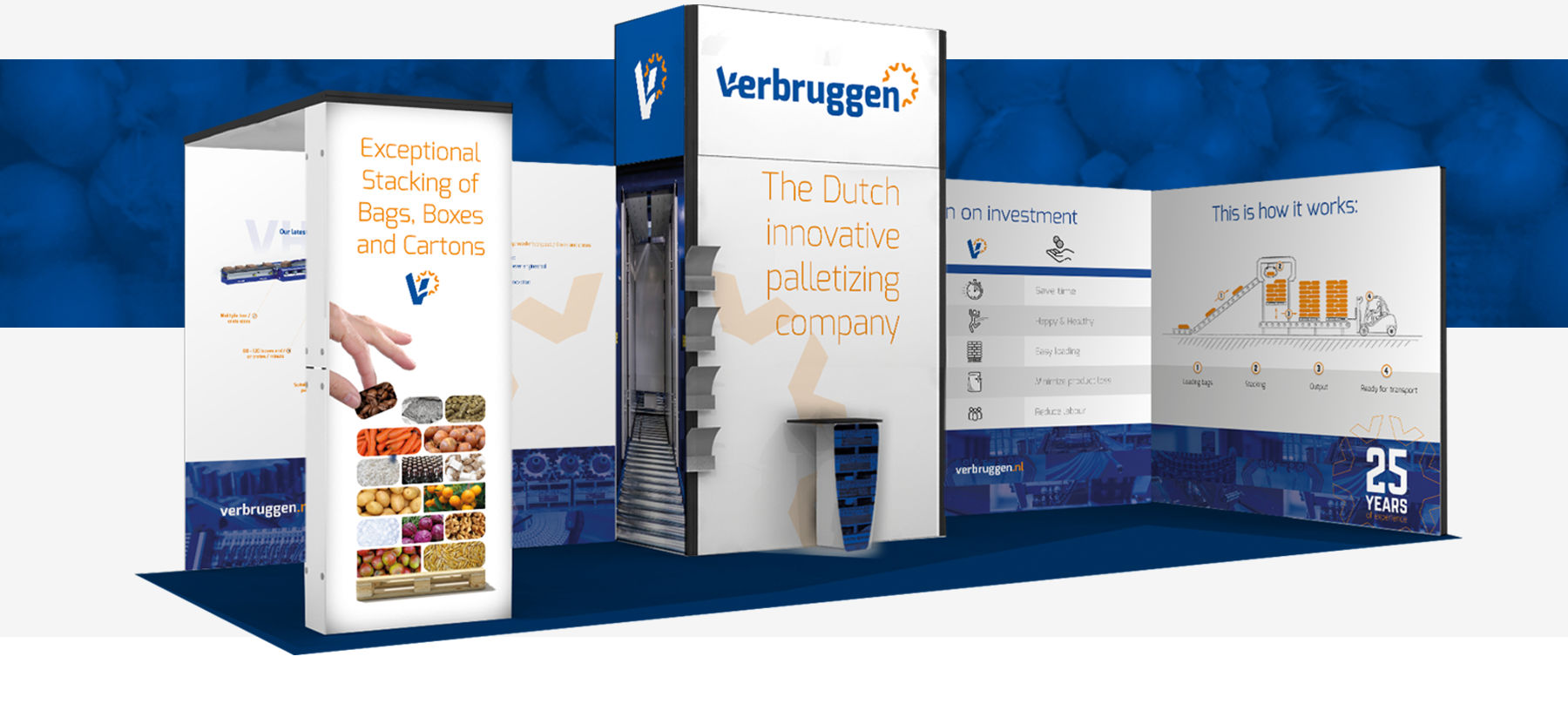 You can ask us anything - Contact with Verbruggen palletizing solutions