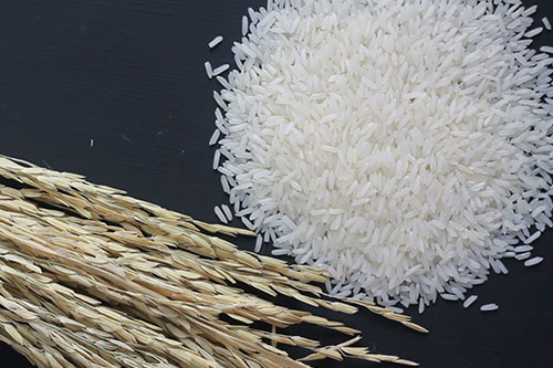 Rijst - voedsel palletiseren