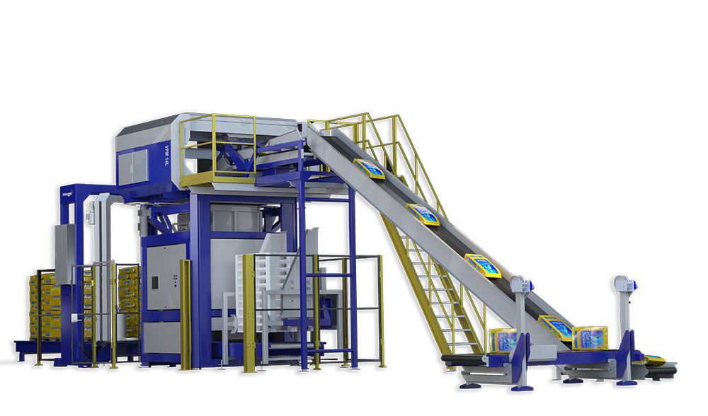 VMP-8 Bag Palletizer Machine by Verbruggen Palletizing Solutions