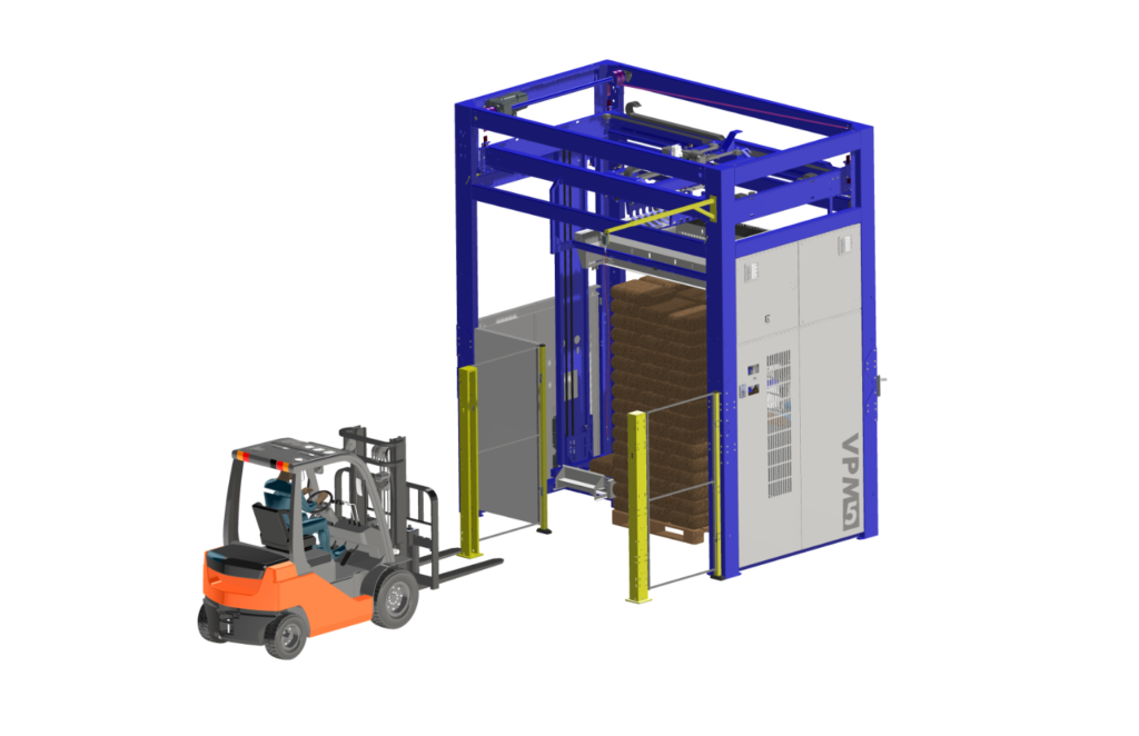 Palletizer Machine for palletizing products by Verbruggen Palletizing Solutions